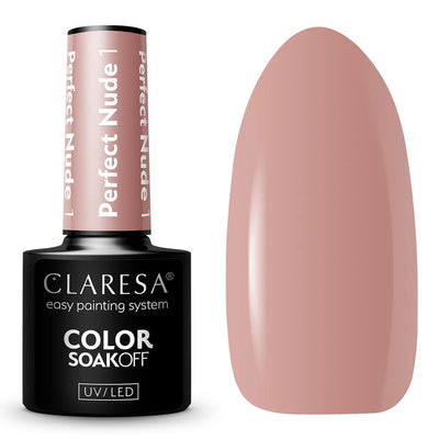 Claresa Claresa UV LED Gellak 5ml Perfect Nude 1