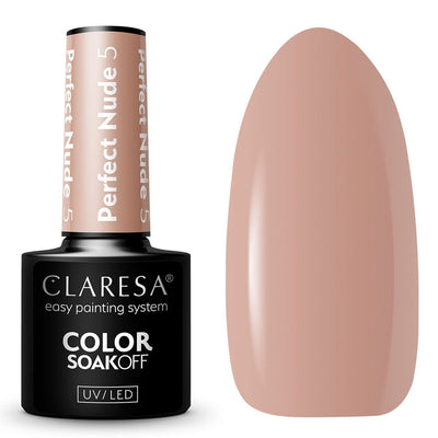 Claresa Claresa UV LED Gellak 5ml Perfect Nude 5