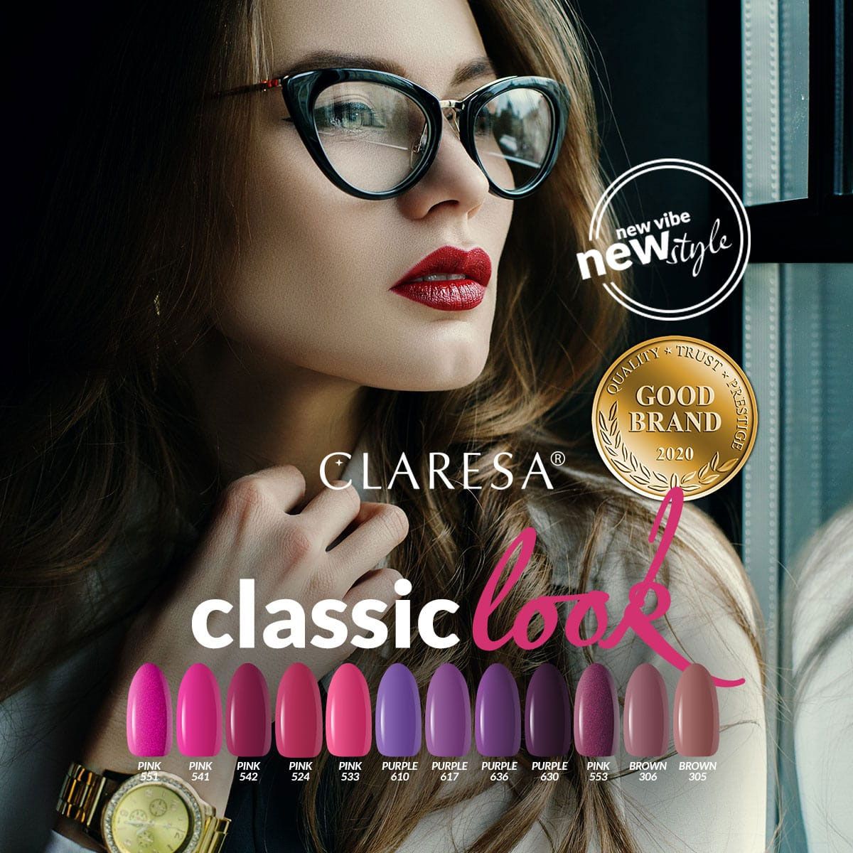 Claresa Claresa UV LED GELLAK 5ml Purple 630 Look