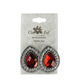 Clayre eef boucles d'oreilles rubis 2 pièces