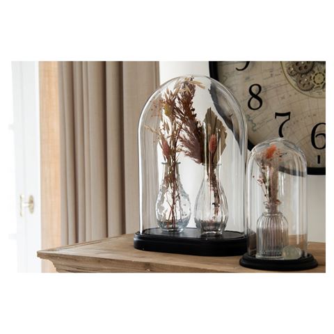 Clayre eef Clayre eef stolp 6gl1269 transparent 26x15x33 cm