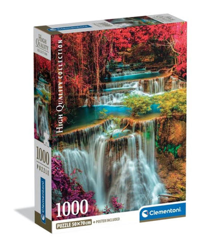 Clementoni puzzle 1000pcs chutes thaïlandaises