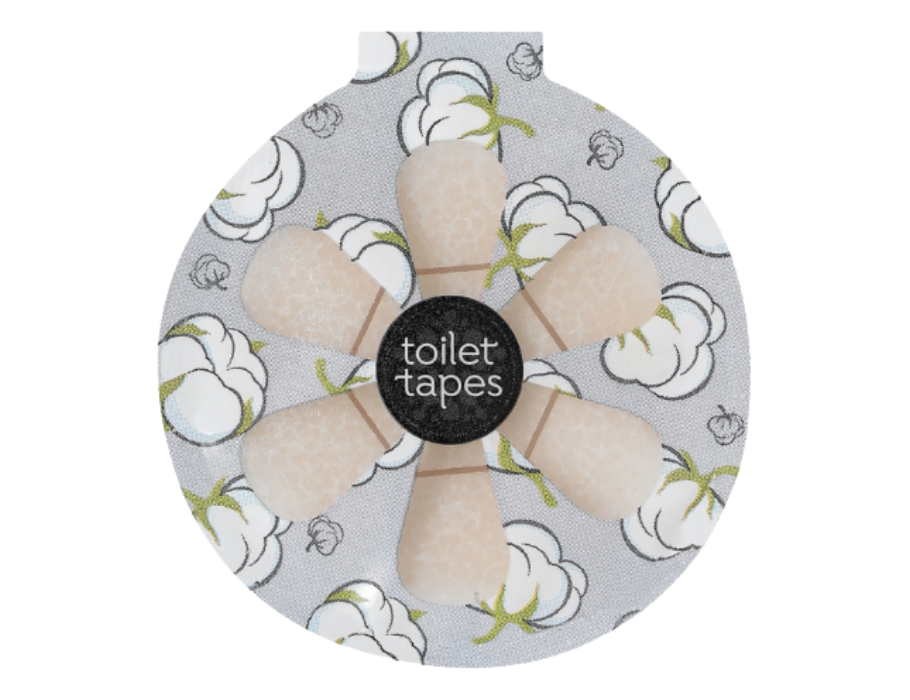 Cassette de toilette ruban de toilette WC Block Coton propre