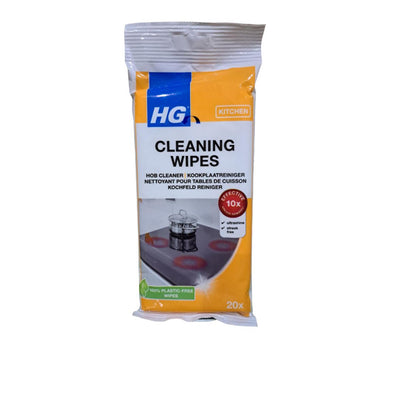 Hg lingettes nettoyantes pour plaques de cuisson