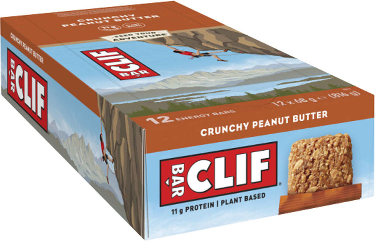 Barre énergétique Clif bar boîte 12x68g | pépite de chocolat