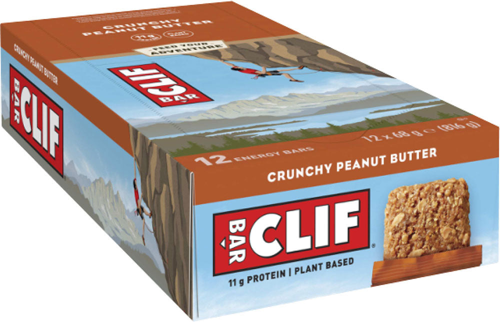 Barre énergétique Clif bar boîte 12x68g | noix de macadamia au chocolat blanc