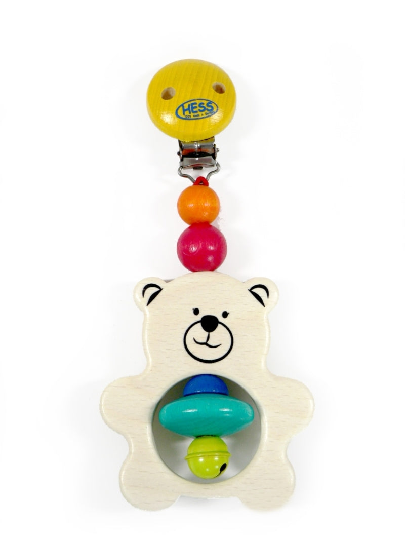 Hess clip cintre ours en peluche
