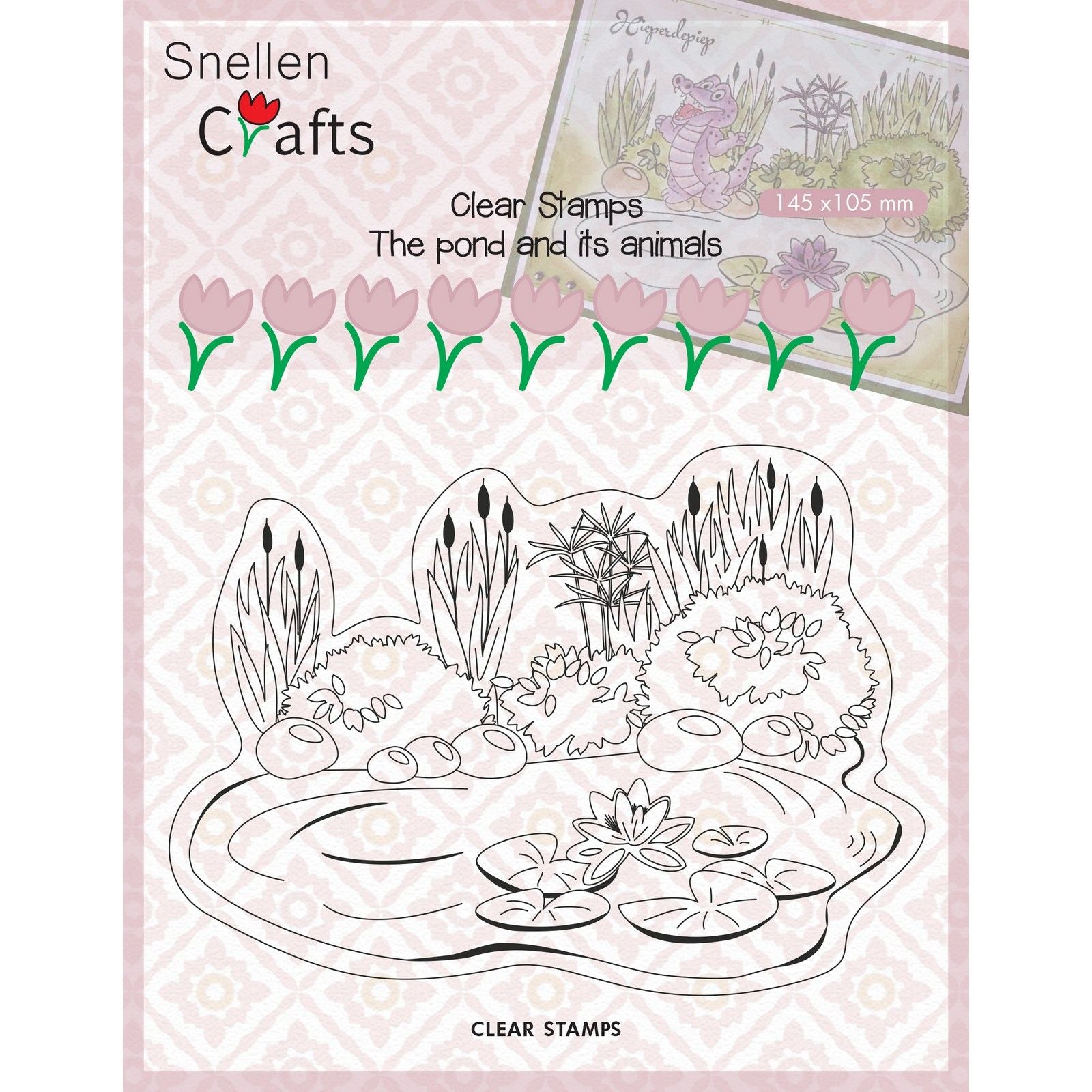 Le choix de Nellie • Étang à timbres transparents Pond-Life de Snellen Crafts