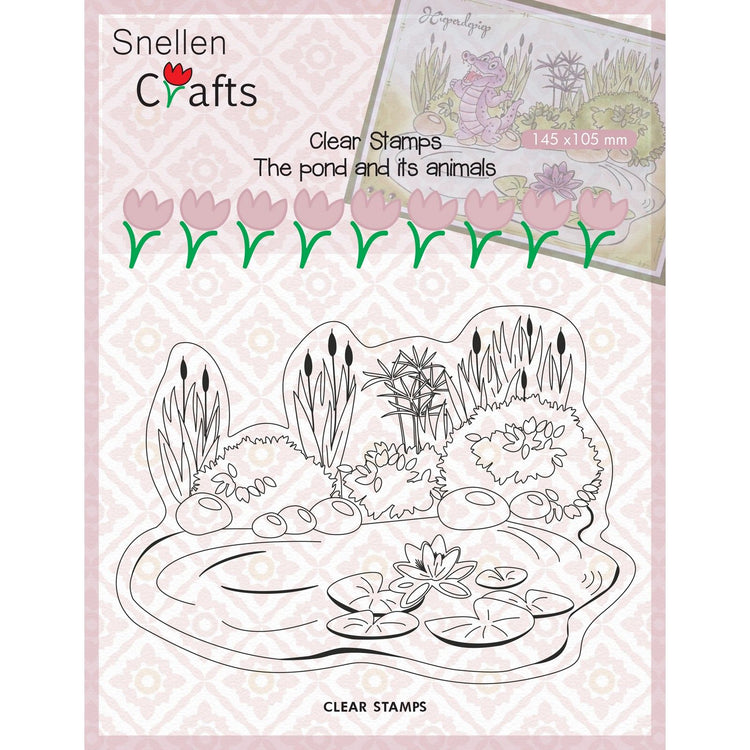 Le choix de Nellie • Étang à timbres transparents Pond-Life de Snellen Crafts