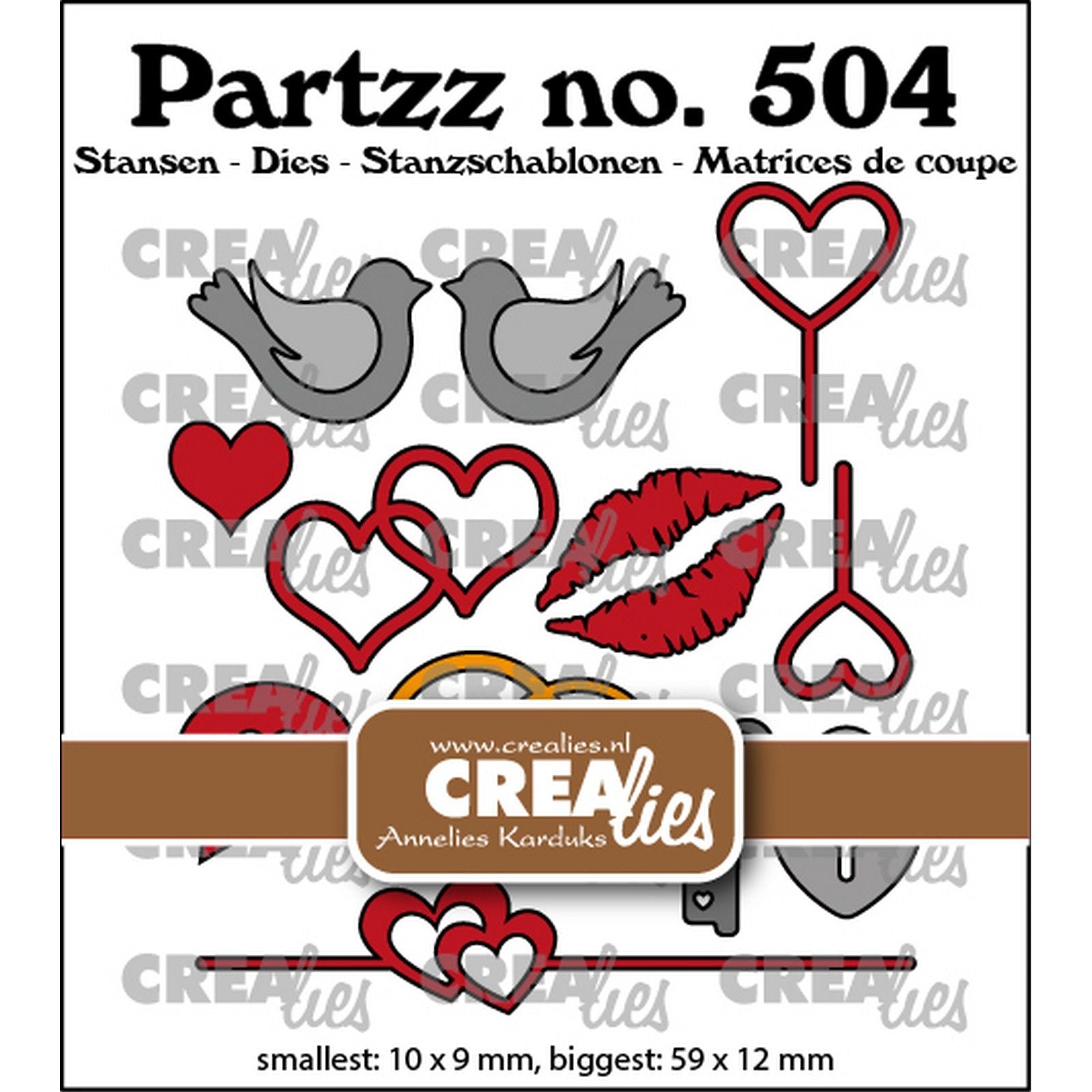 Crealies • partzz die mini amour