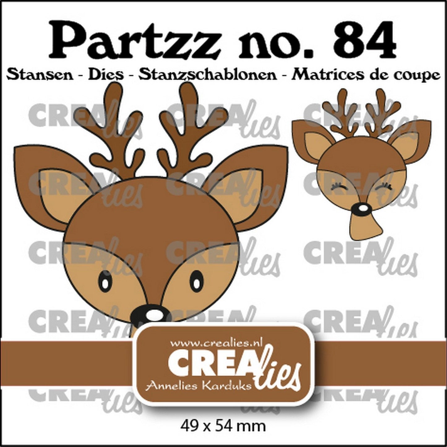 Crealies • cerf partzz