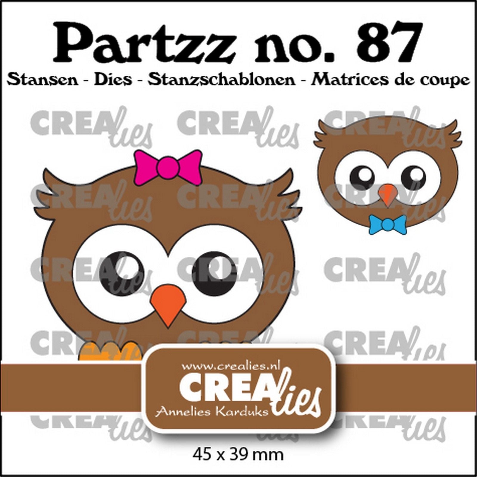 Crealies • chouette partzz