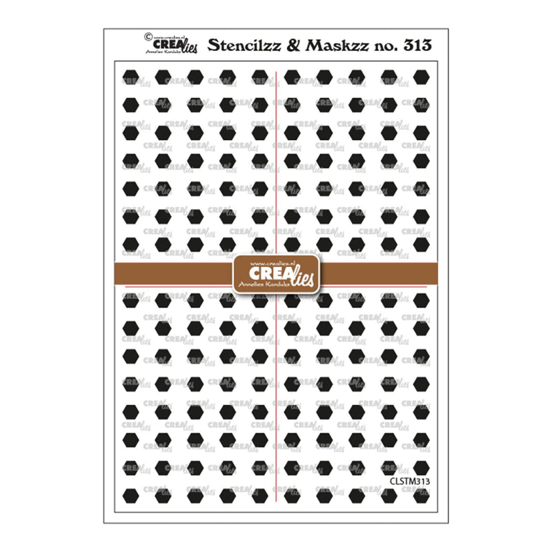 Crealies • pochoirzz maskzz hexagones