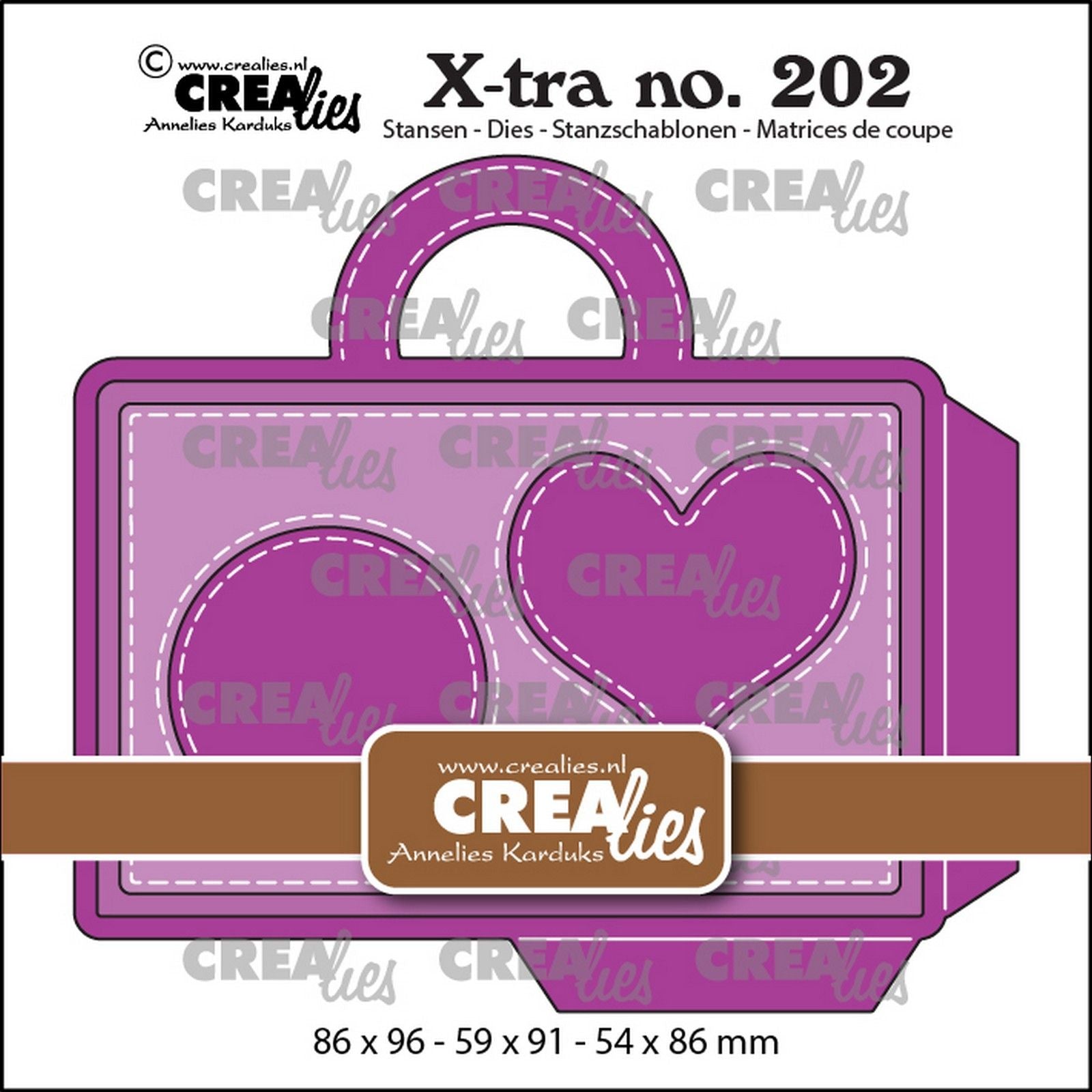 Crealies • xtra offrir un sac de cartes-cadeaux