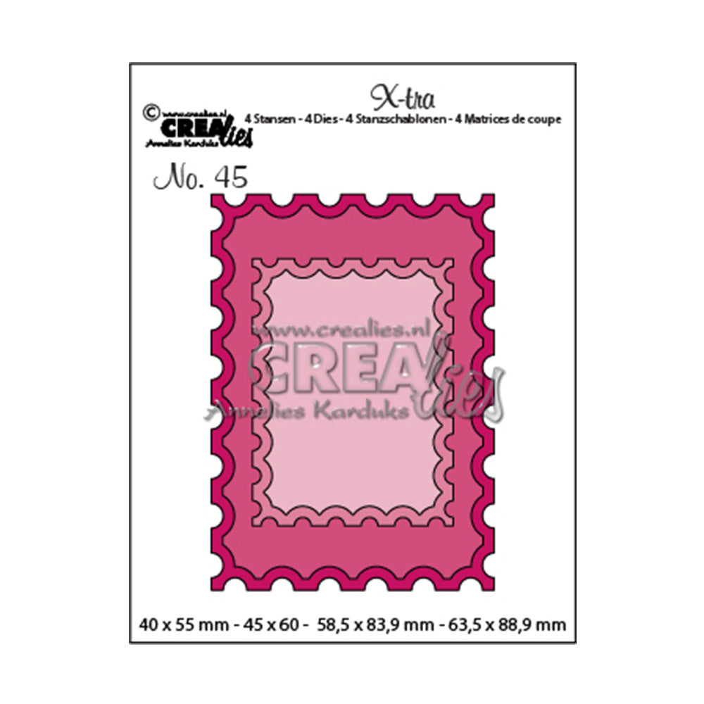 Crealies • tampon xtra atc + petit tampon