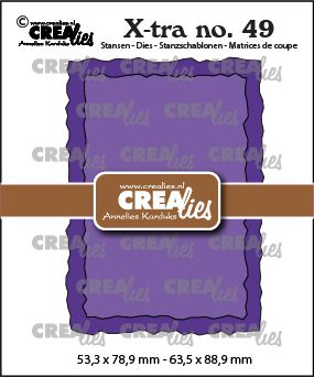 Crealies • Matrices Xtra avec bords bruts