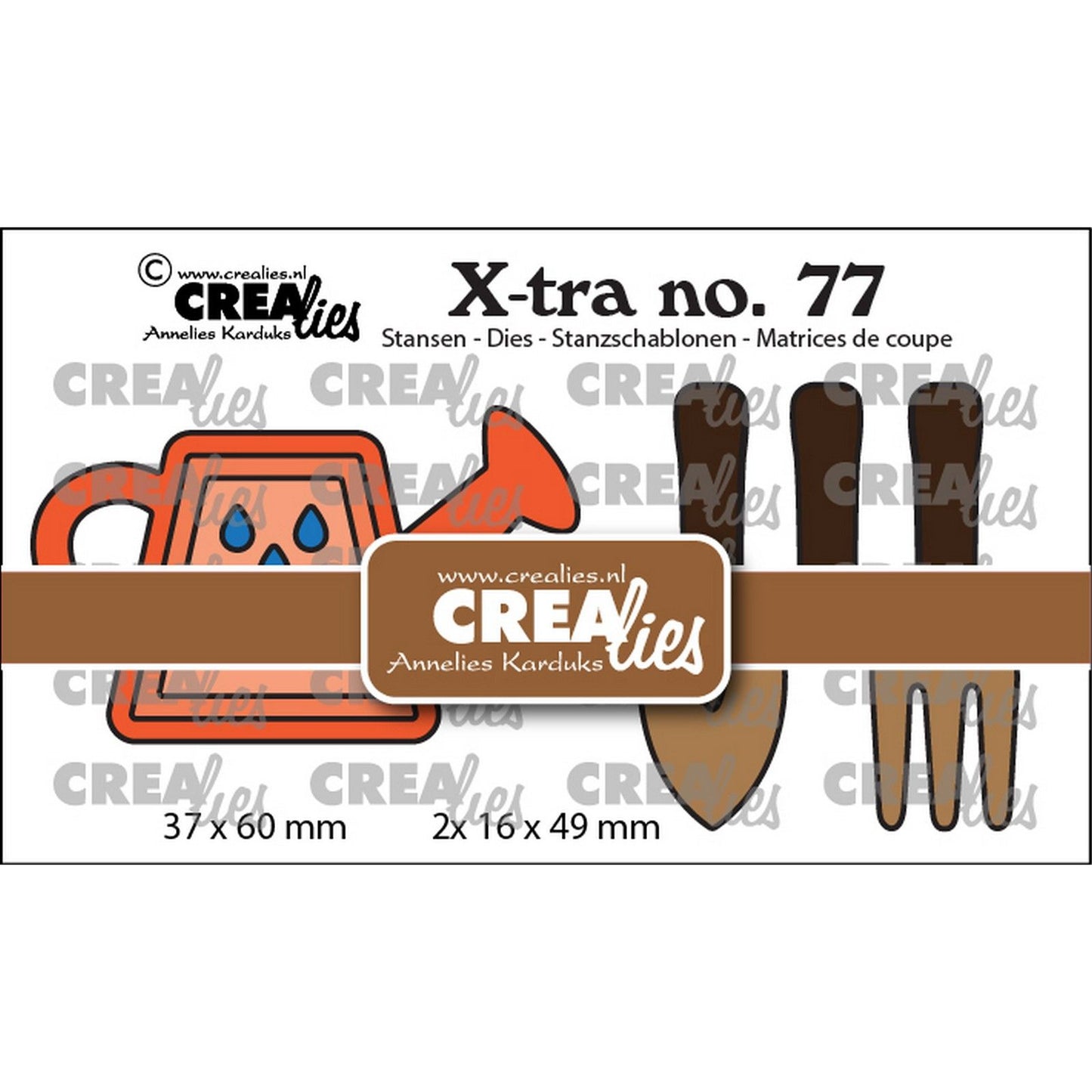 Crealies • arrosoir xtra outils de jardin