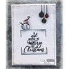 Coosa crafts • tampon transparent #17 voeux de Noël