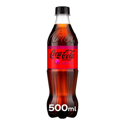 Bouchon Coca-cola zéro cerise (12x 50cl)