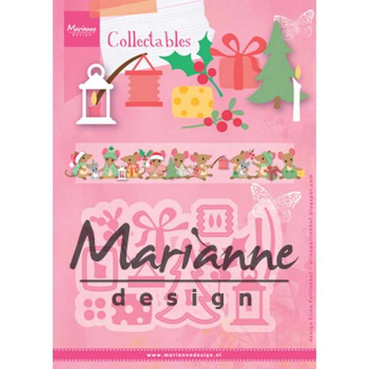 Marianne design • pochoir de découpe en relief pour objets de collection Décoration de Noël d'Eline