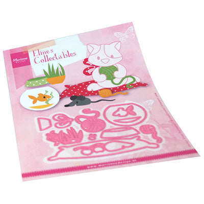 Marianne design • pochoir de découpe et de gaufrage à collectionner, accessoires pour chats d'eline