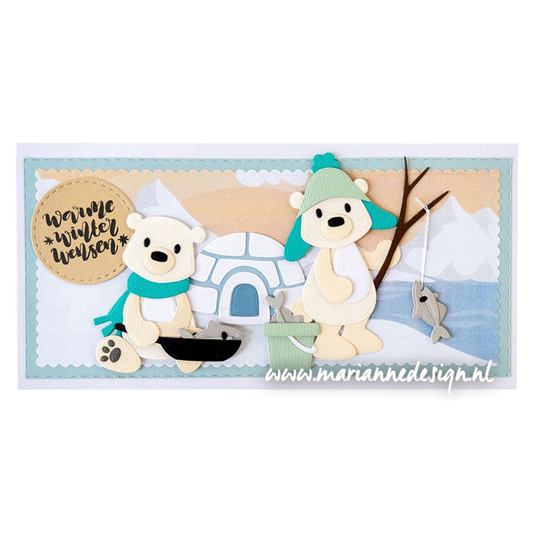 Marianne design • objets de collection L'ours polaire d'Eline