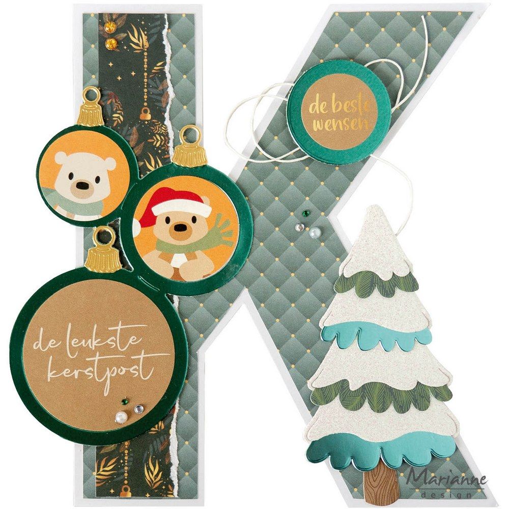 Marianne design • arbre enneigé à collectionner par Marleen