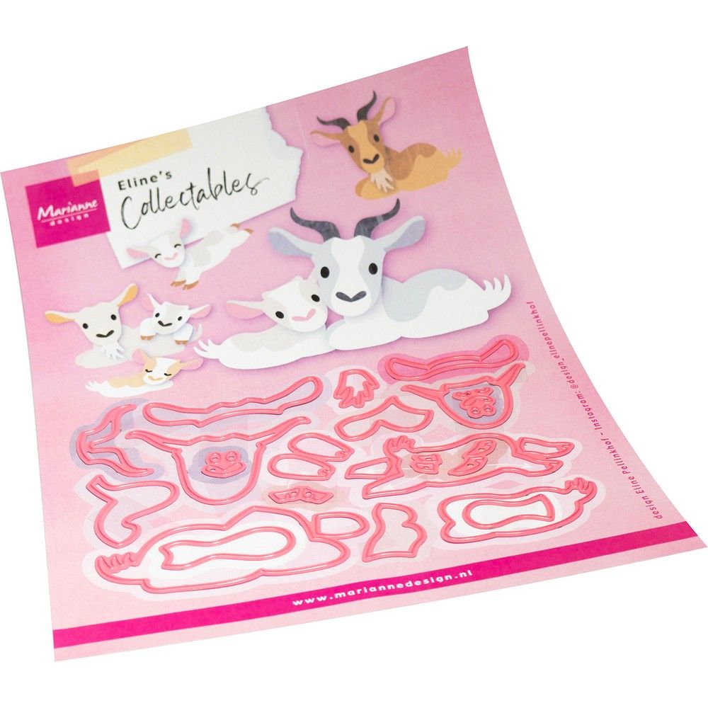 Marianne design • famille de chèvres d'Eline à collectionner