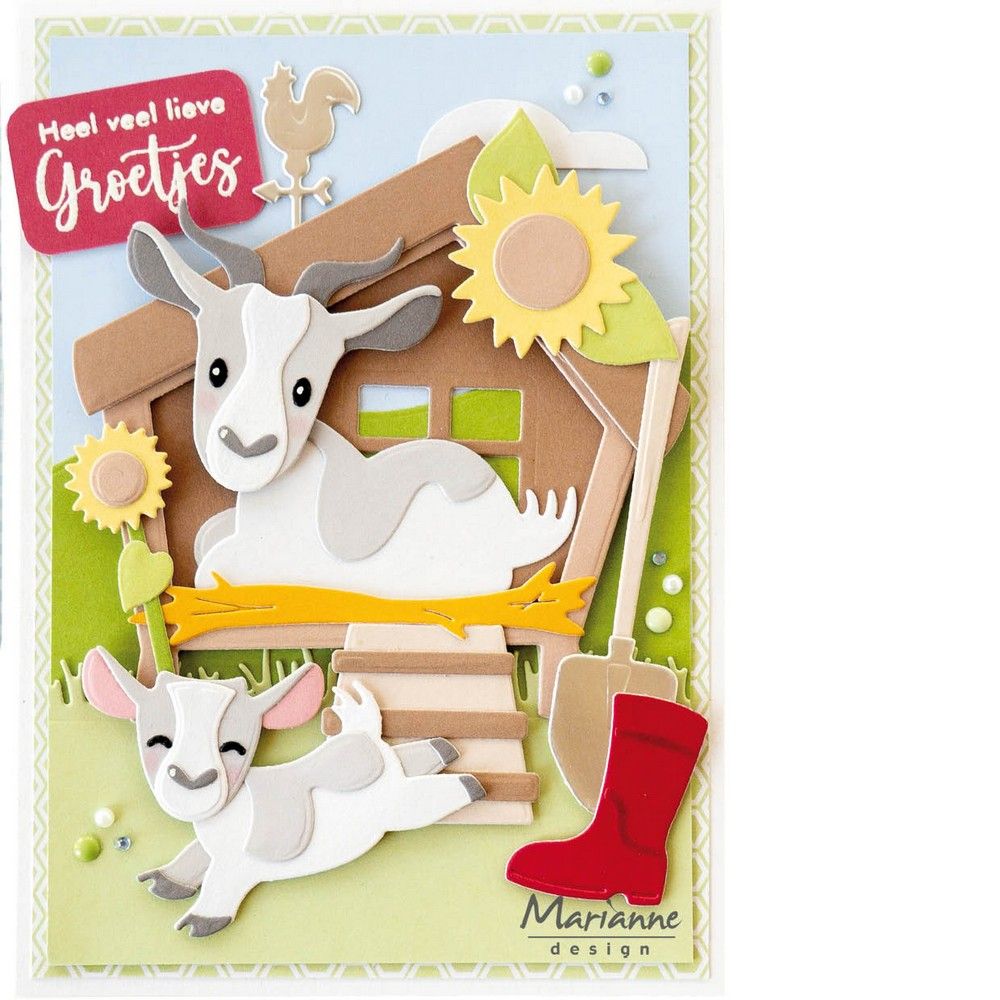 Marianne design • famille de chèvres d'Eline à collectionner