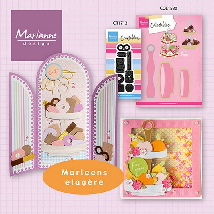 Marianne design • étagère de collection par Marleen 3 pcs, 81 x 122 mm