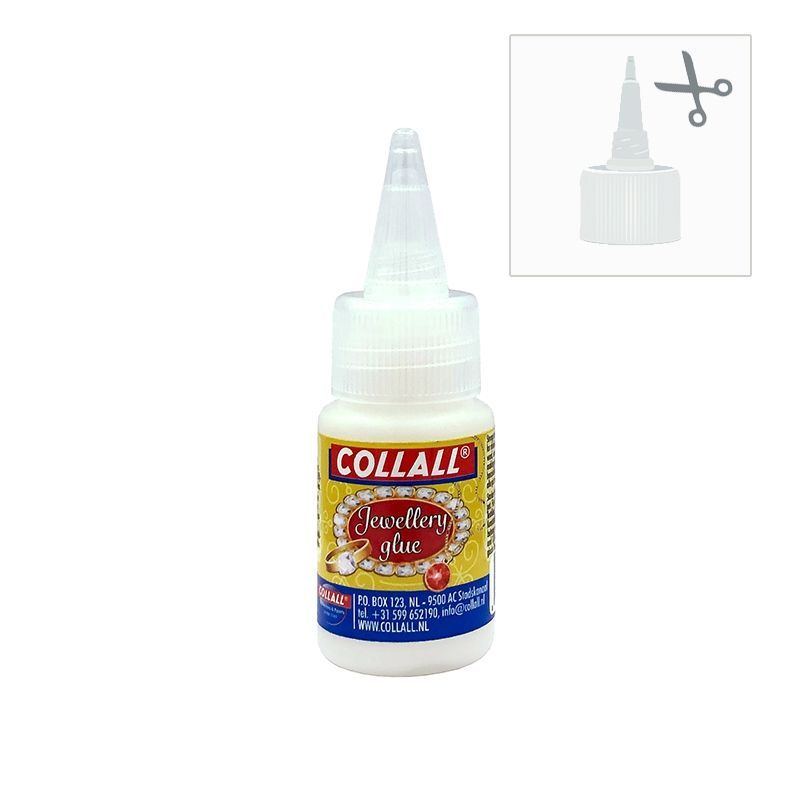 Collall • colle à bijoux blanche 25g