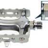 Composants Plate-forme pédale MTB Aluminium 9 16 pouces Ensemble d'argent