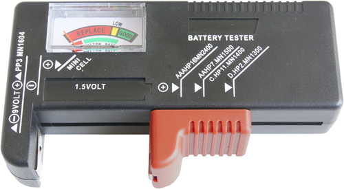 Con:p testeur de batterie analogique - b29821