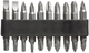 Assortiment d'embouts Con:p (clip) 20 pcs - bpt310020