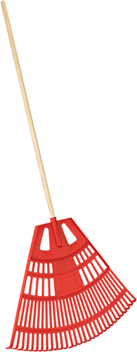 Con:p balai à feuilles 76cm tige plastique - b41475