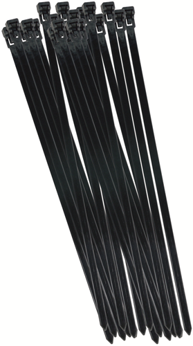 Con:p colson bracelet 4.8x280mm noir 50pcs - b20453