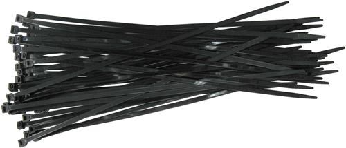 Con:p colson bracelet 7.5x450mm noir 50pcs - b20450
