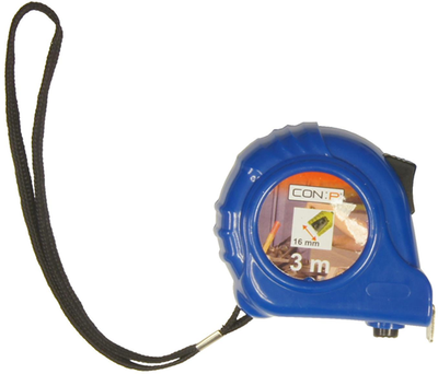 Con:p mètre ruban 3m abs 16mm euro - cpt701163
