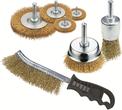 Con:p jeu de brosses métalliques - b20143