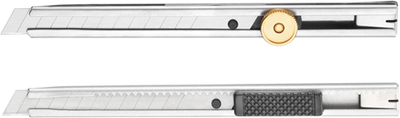 Connex couteau sécable 9mm métal 2 pièces - coxt897013