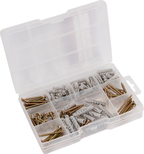 Assortiment Connex bouchons à vis à bois 155pcs - dp8500126
