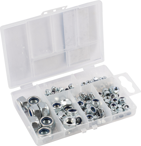 Connex assortiment d'écrous fusibles 120 pcs - dp8500111