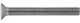 Boulon à six pans creux Connex vk m8x20 6pcs vz - ky4120009