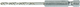 Embout Connex - foret à métal uneo 3mm 1 4 turquoise - coxt978201