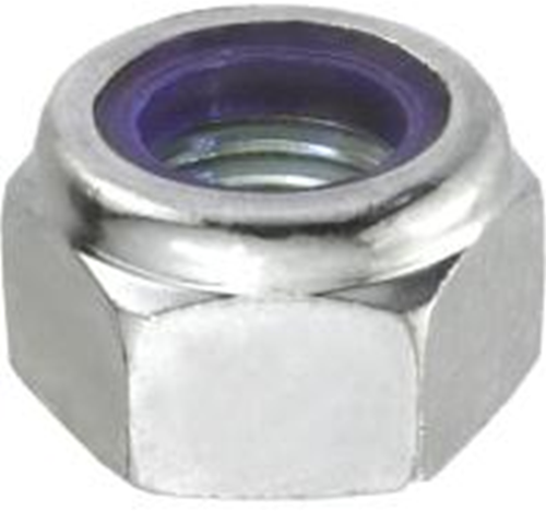 Contre-écrou Connex avec rondelle nylon m6 10pcs a2 - ky4690006