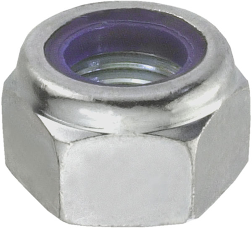 Contre-écrou Connex + bague nylon m5 24pcs acier inoxydable-a4 - dy4910005