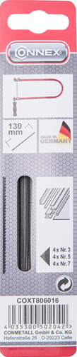 Connex COXT806016 Figure Saw Blade Gnom 3 + 5 + 7 Pieces 3x4