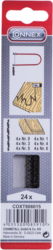 Lame de scie à chantourner Connex zarsa mix wood (24s) - coxt806015