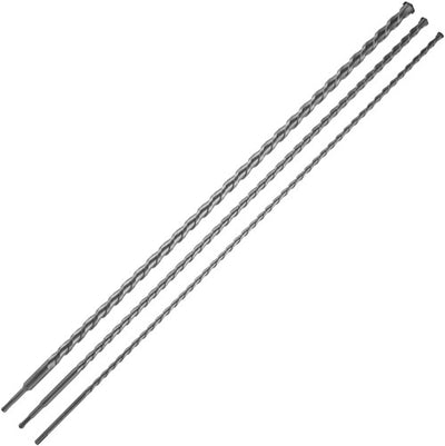 Connex jeu de forets à percussion sds+ 1000mm 3 pièces - cox971813