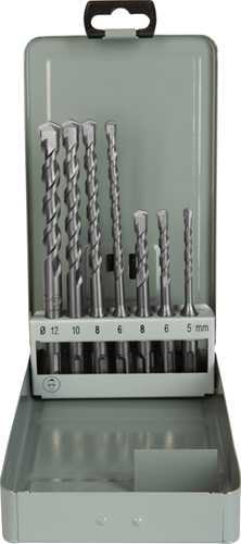 Connex jeu de forets à percussion sds+ 5-12mm 7 pièces - cox971817
